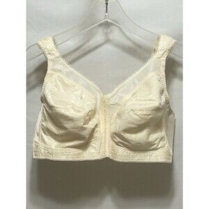 Playtex 18 Hour 44C LT Beige 4‎ Way Support Front Close MPN 4695 NWT